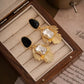 Gold Plated Crytal Earrings