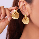 Anti Tarnish Shell Earrings