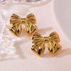 Anti Tarnish Bow Earrings