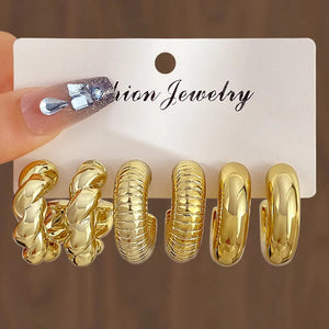Trendy Combo 3 Pcs Earrings