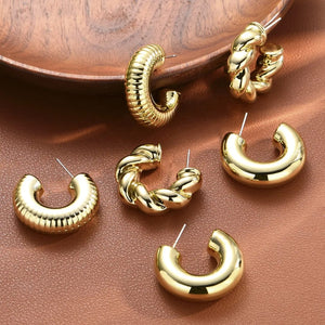 Trendy Combo 3 Pcs Earrings