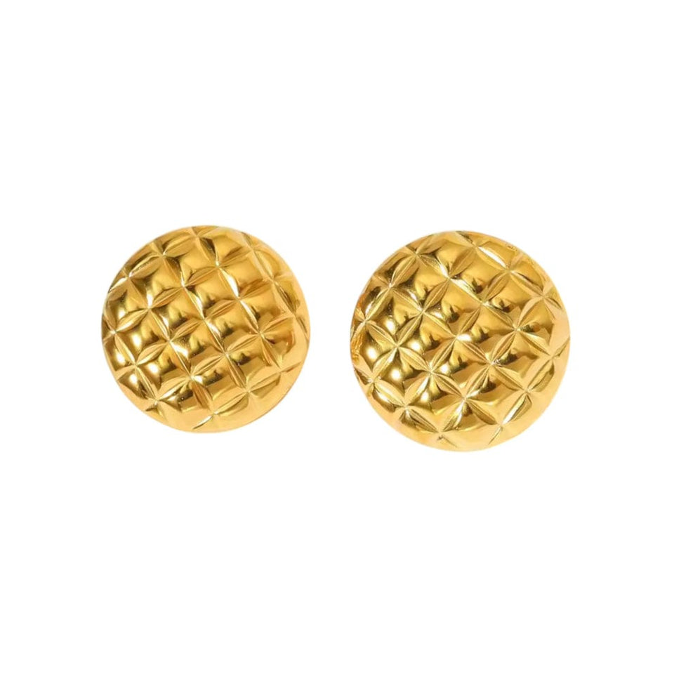 Circle Anti Tarnish Earrings
