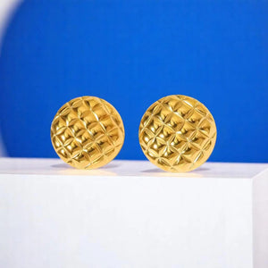 Circle Anti Tarnish Earrings