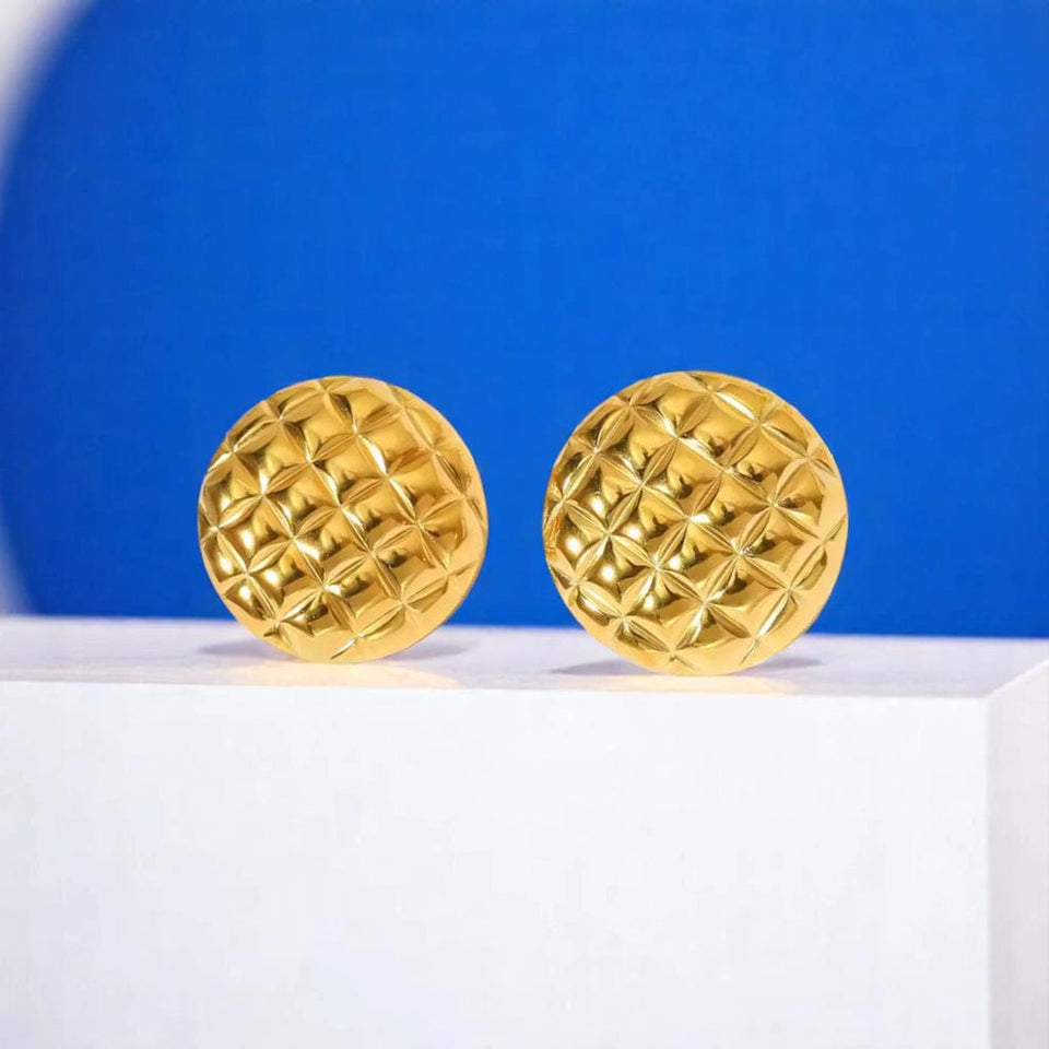 Circle Anti Tarnish Earrings