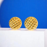 Circle Anti Tarnish Earrings