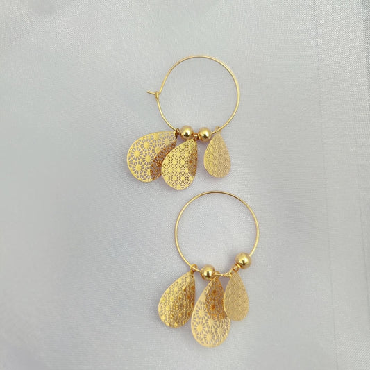 Trendy Tear Drop Earring