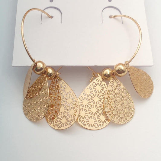 Trendy Tear Drop Earring