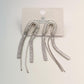 Elegant Drop Diamond Chain Earring