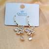 Drop Flower Diamond Earring