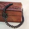 Elegant Retro Resin Crystal Necklace / Choker