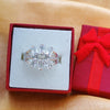 Sparkling AD Stone Ring