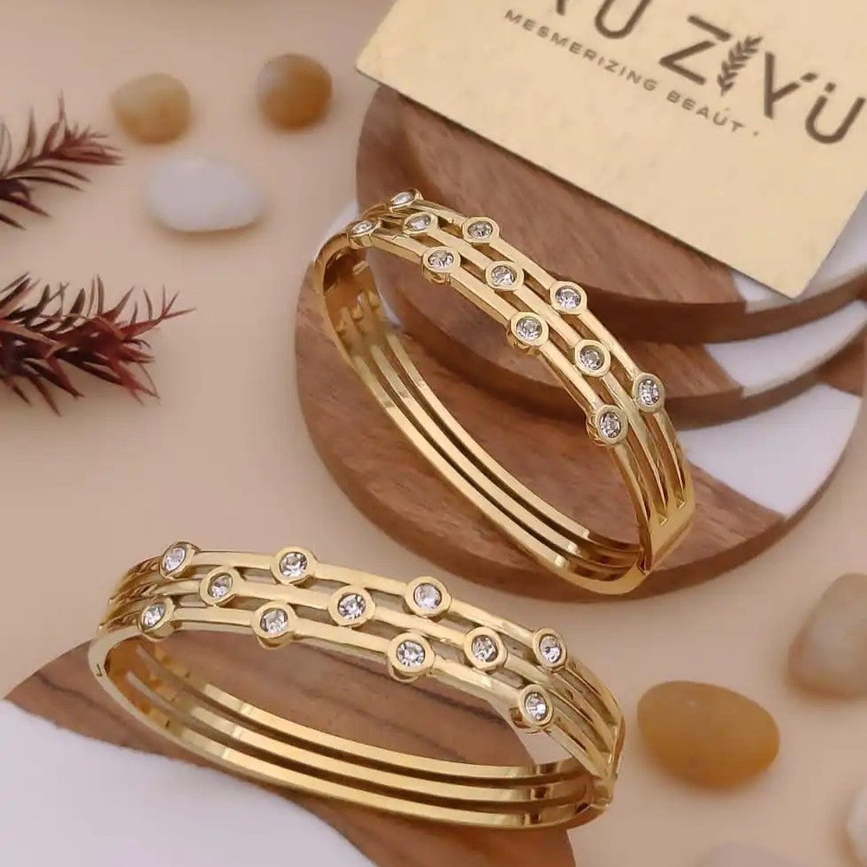Anti Tarnish Elegant Kada Bracelet
