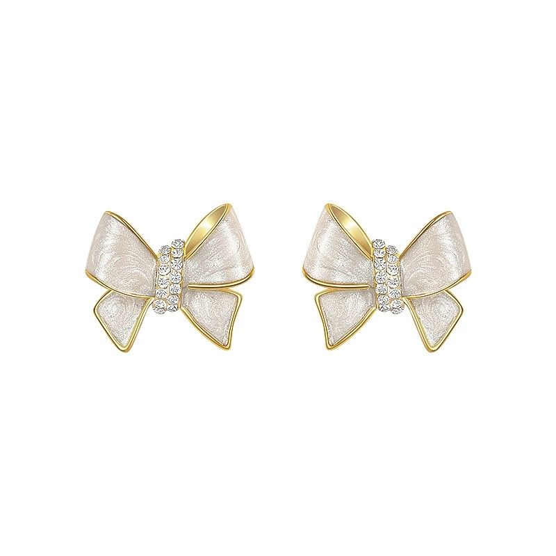 Korean Trendy Bow Stud Earring