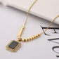 Anti Tarnish Korean Trendy Stylish Beads Chain