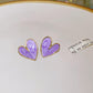 Love Heart Shape Cute Earrings