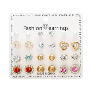 Combo Stud Earrings 03