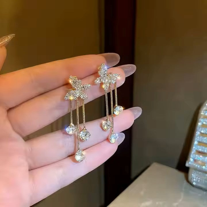 Butterfly Chain Earing