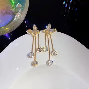Butterfly Chain Earing