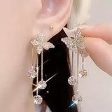 Butterfly Chain Earing