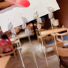 Leaves Long Tassel Earrings