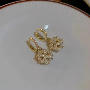 Trendy Pearl Earrings