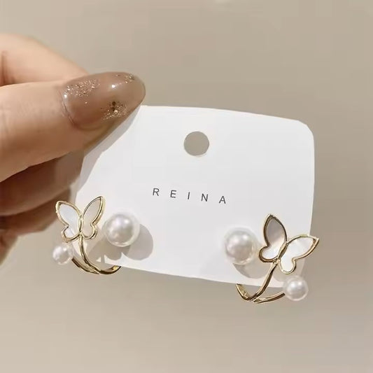 Butterfly Stud Earrings