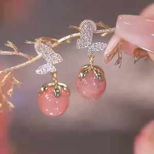 Butterfly Drop Earrings