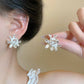 Retro Flower Earrings Stud Earrings