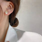 Rhinestone Bee Studs Earrings Cute Animal Earrings