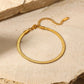 Anti Tarnish Snake Chain Bracelet