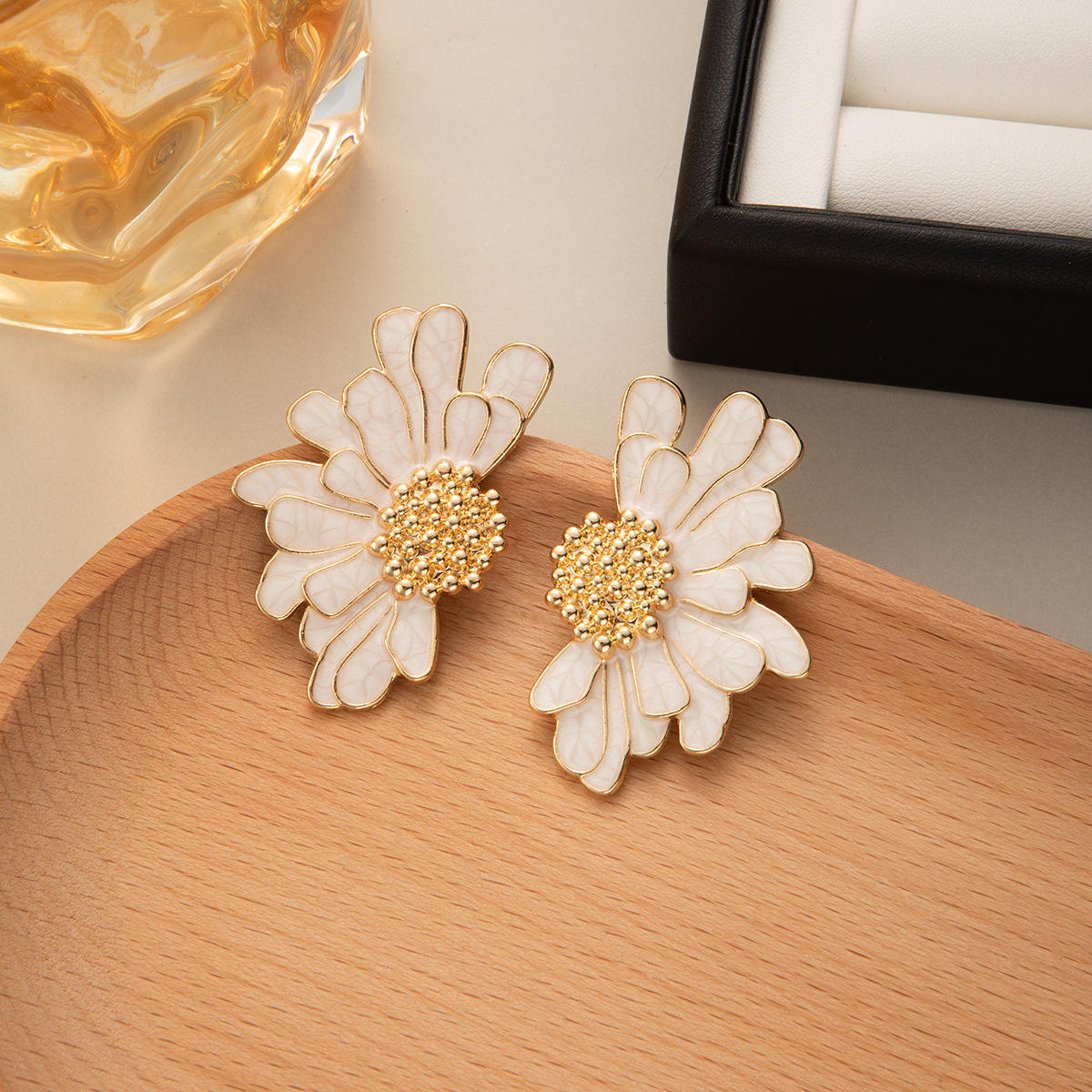 The Sunflower Stud Earrings
