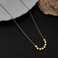 Anti Tarnish Golden Little Beads Necklace