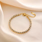 Anti Tarnish Zircon Tennis Bracelet