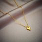 Anti Tarnish Trendy Heart Beads Chain Necklace