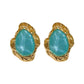 Irregular Shape Colorful Stud Earrings