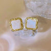 Square Studs Earrings