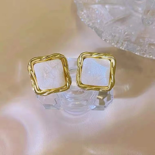 Square Studs Earrings
