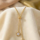Anti Tarnish Elegant Adjustable Star Chain Necklace