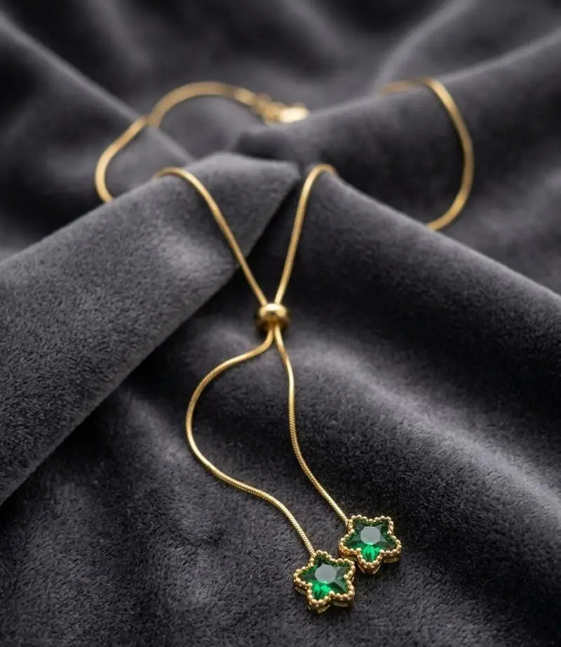 Anti Tarnish Elegant Adjustable Star Chain Necklace